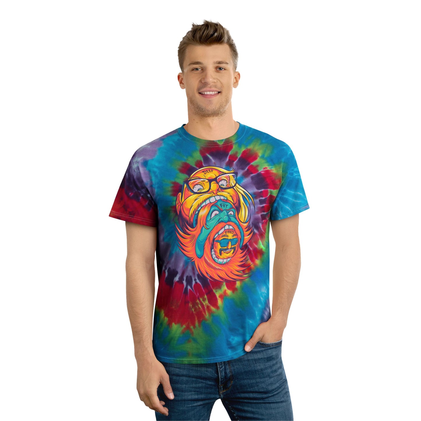 Fatception Tie-Dye Tee
