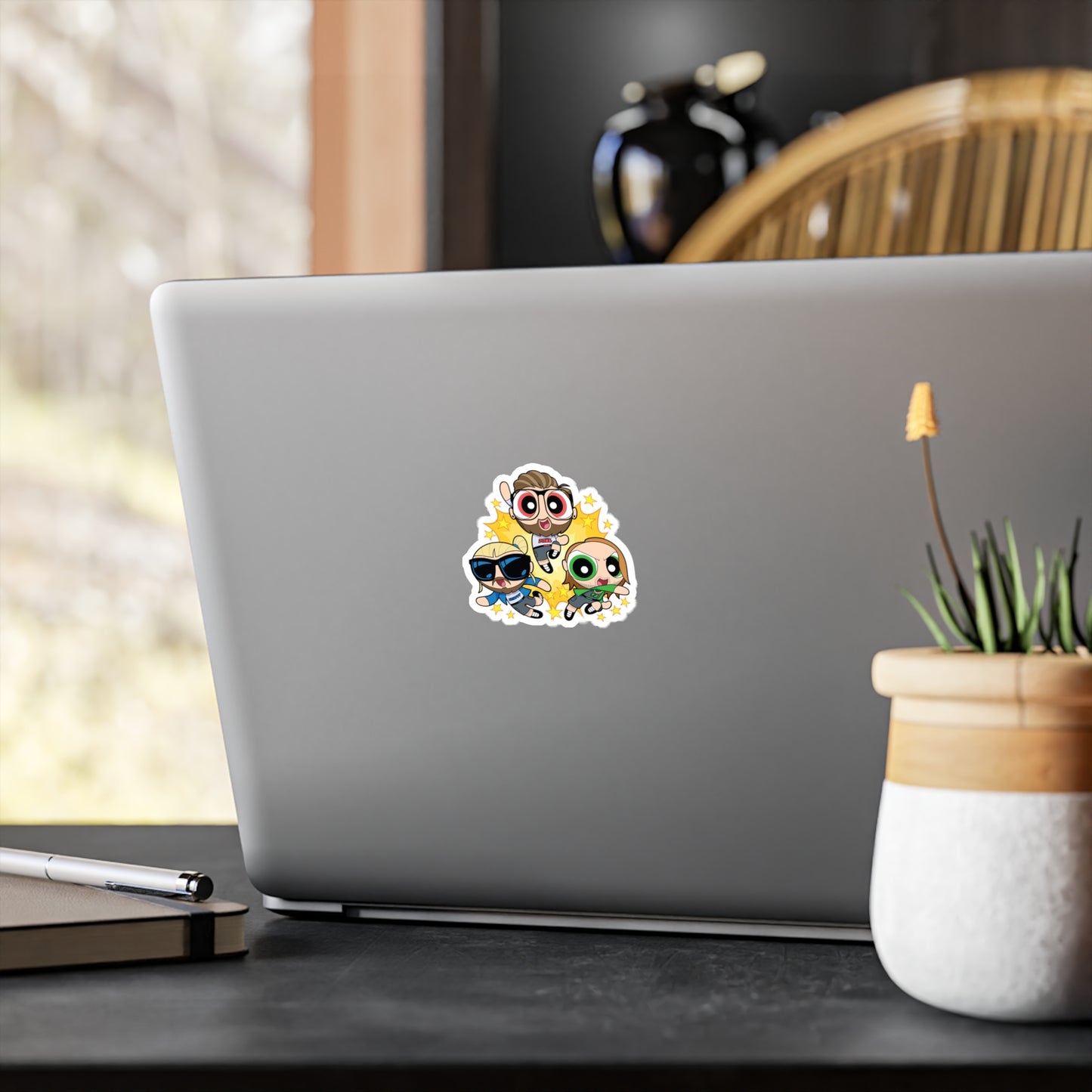 Powerpuff Boys Vinyl Kiss-Cut Stickers