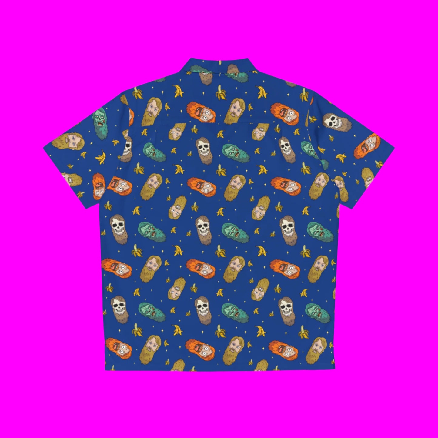 The many faces of TJ! TJ’s Tropical Freakshow – All Over Print Hawaiian Shirt