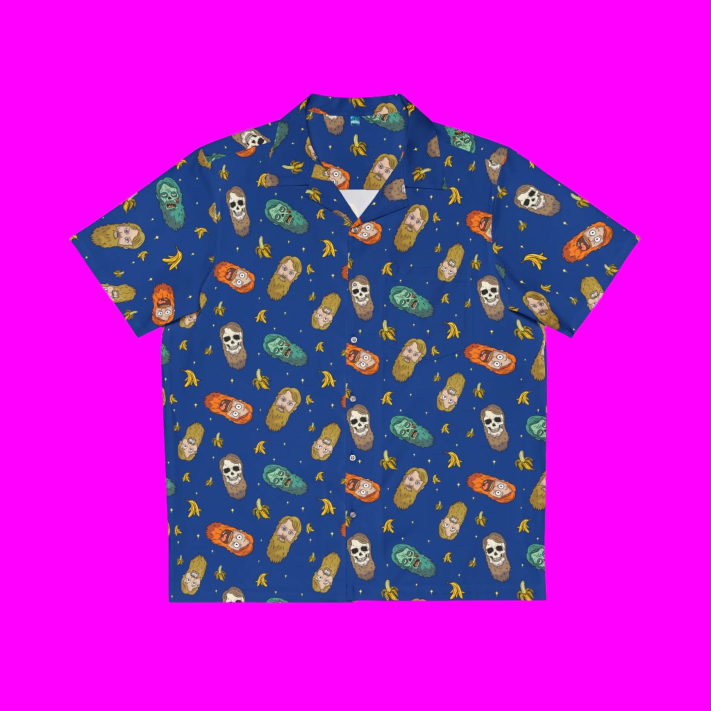 The many faces of TJ! TJ’s Tropical Freakshow – All Over Print Hawaiian Shirt