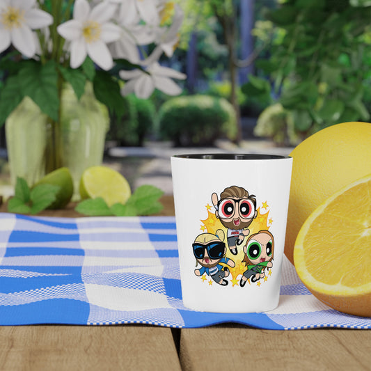 POWER PUFF BOYS Shot Glass