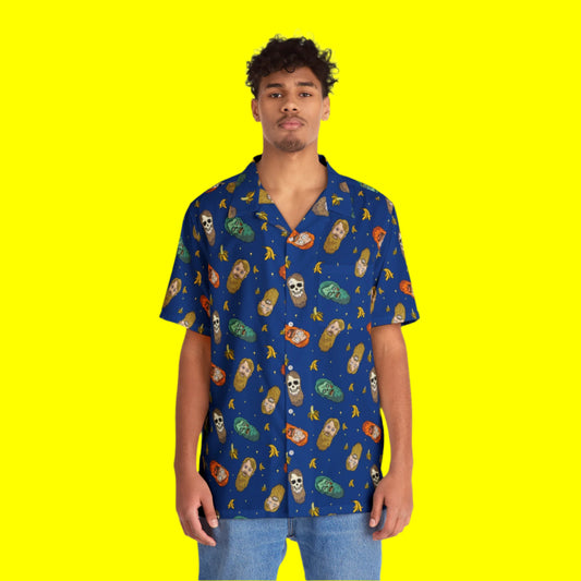 The many faces of TJ! TJ’s Tropical Freakshow – All Over Print Hawaiian Shirt